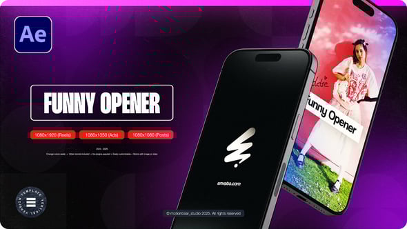 Videohive Vertical Funny Opener