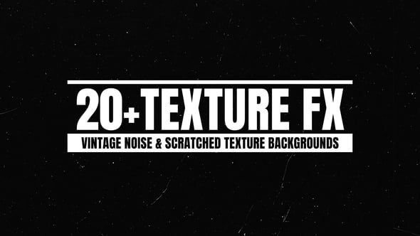 Videohive Vintage Noise & Scratched Texture Backgrounds