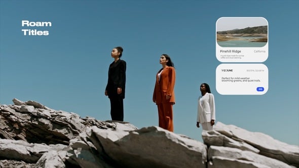 Videohive Roam Titles