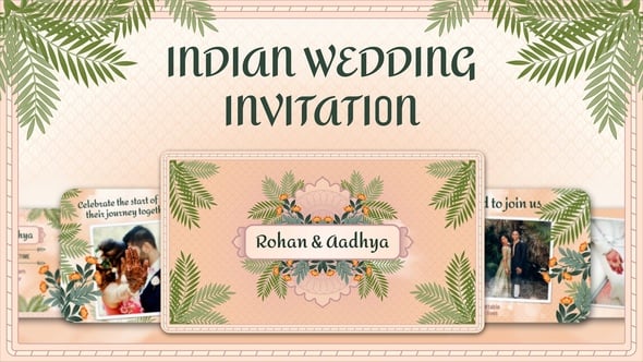 Videohive Indian Wedding Video Template 58791327