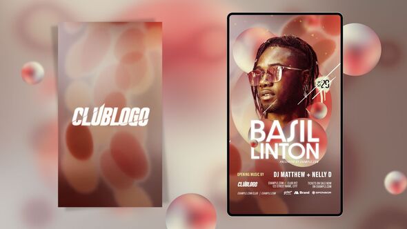 Videohive Animated Nightclub Flyer Template 59198488