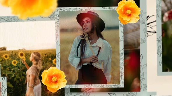Videohive Bloom Memories Photo Slideshow