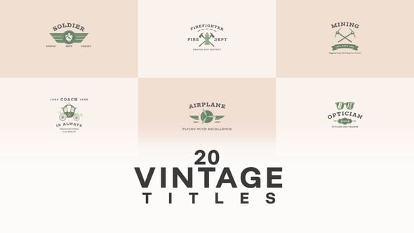 Videohive Green Title