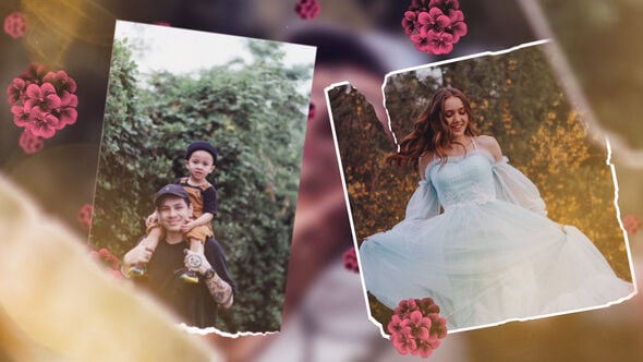 Videohive Nature Memory Photo Slideshow