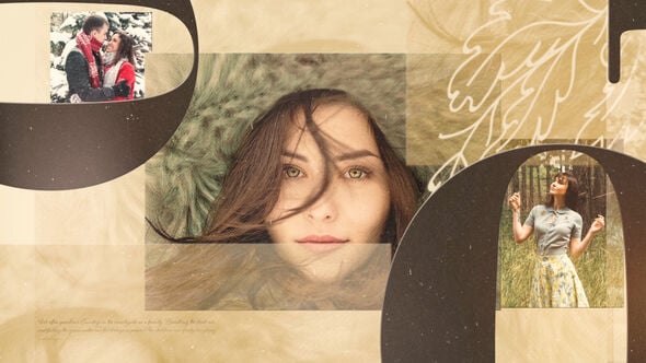 Videohive Retro Love Story Photo Slideshow