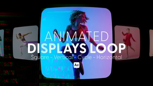 Videohive Animated Displays Loop