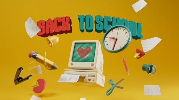 Videohive Back to School Intro 59379478