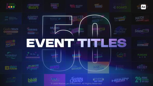 Videohive Event Titles 58956693