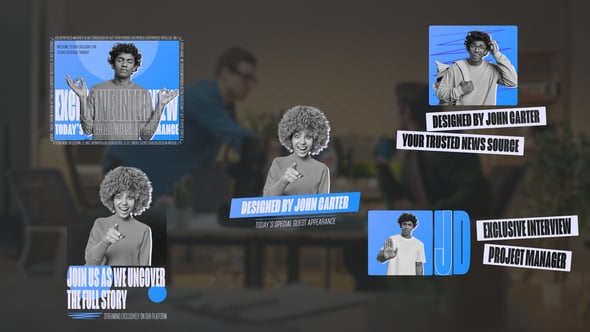 Videohive Embedded Media Lower Thirds