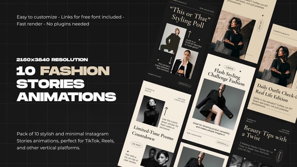 Videohive Fashion Stories 59513034