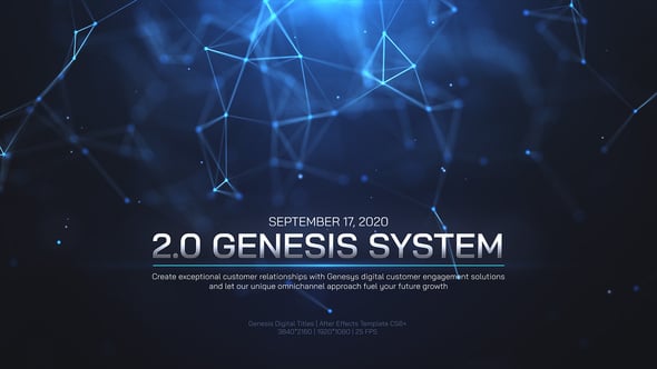 Videohive Genesis Digital Titles
