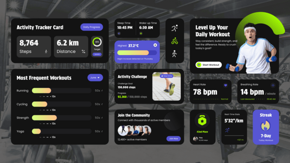 Videohive Sport Widget