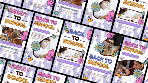 Videohive Back to School Promo 59558401