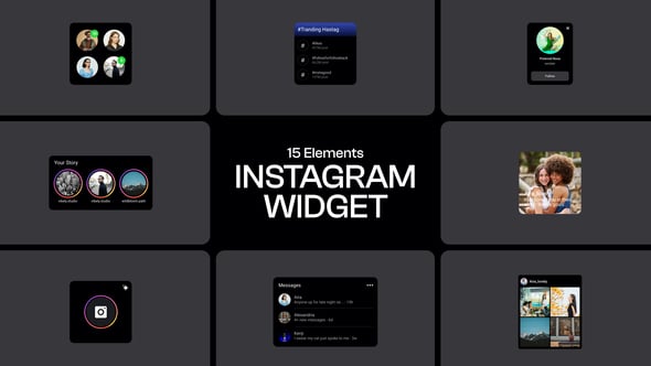 Videohive Instagram Interface