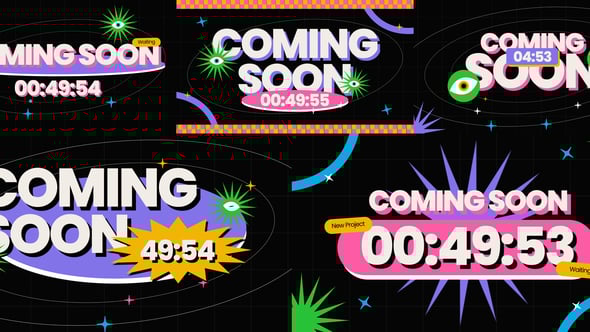 Videohive Coming Soon After Effect