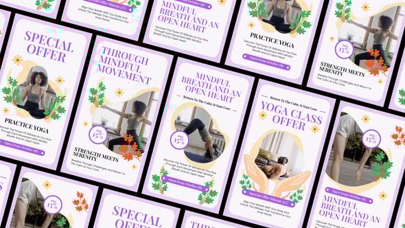 Videohive Yoga Class Reel & Story