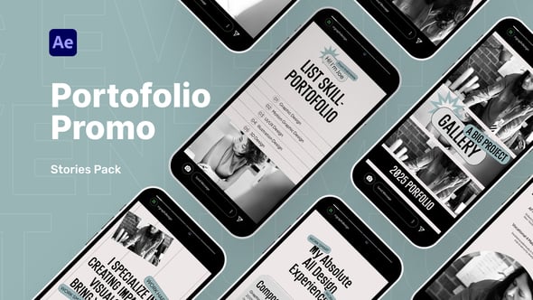 Videohive Portfolio Promo Stories Pack 59230281