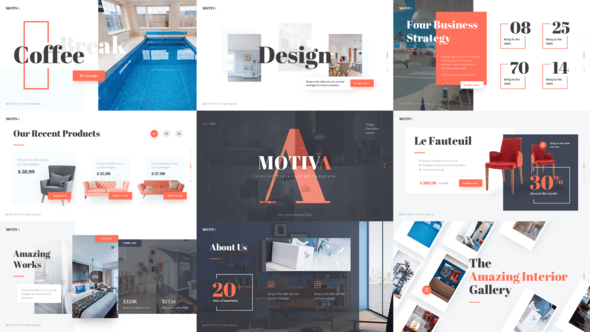 Videohive Motiva Interior Video Display After Effect Template