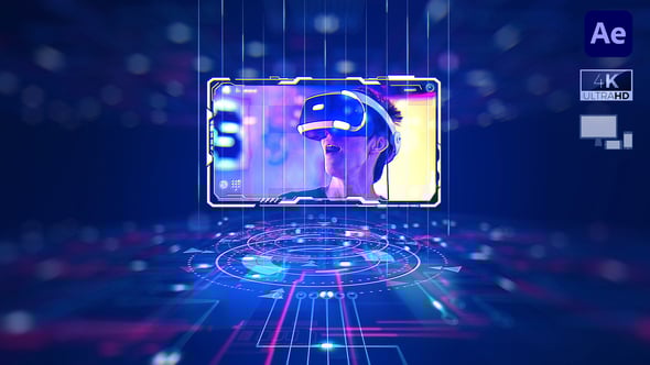 Videohive High Technology Digital Opener
