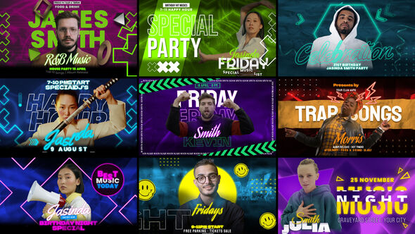 Videohive Hype Rush Freeze Frame