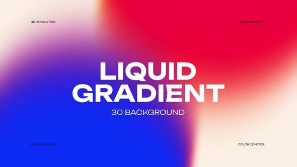 Videohive Liquid Gradient Background
