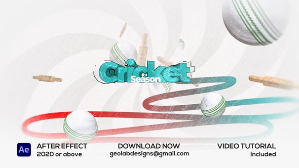 Videohive Cricket Season Title