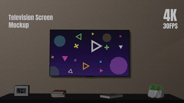 Videohive Television Screen Mockup