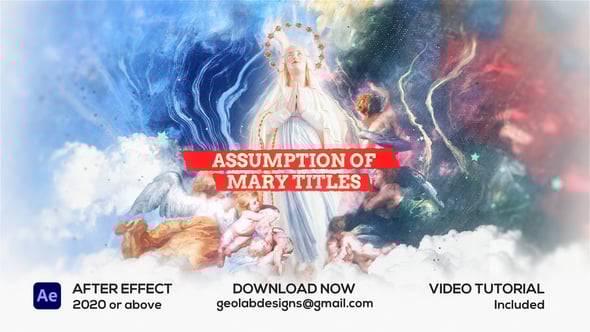 Videohive Assumption Of Mary Titles