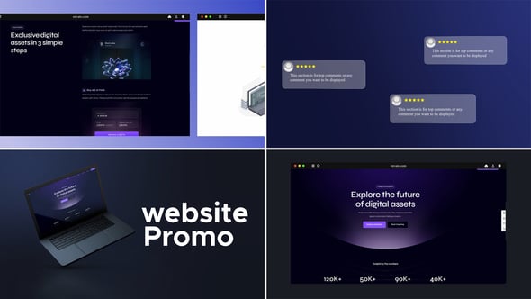 Videohive Fast Website Promo 53537875