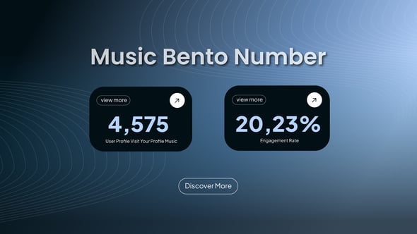 Videohive Number Bento Infographic