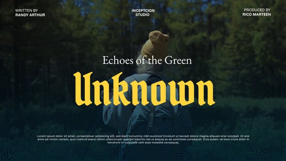 Videohive Movie Title Animation