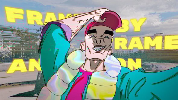 Videohive Intro with the character