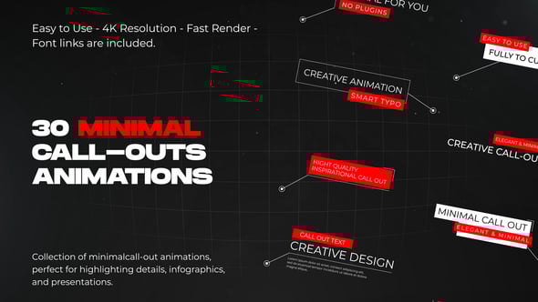 Videohive Minimal Call-Outs 59578140