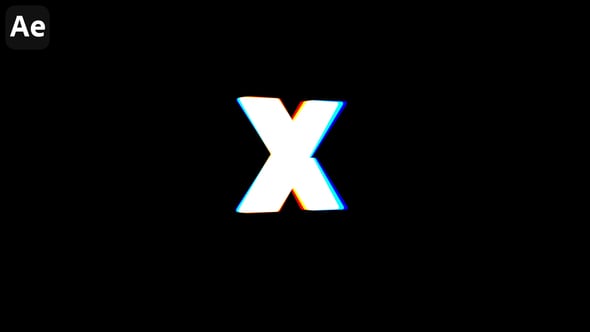 Videohive Glitch Logo Opener 58850352