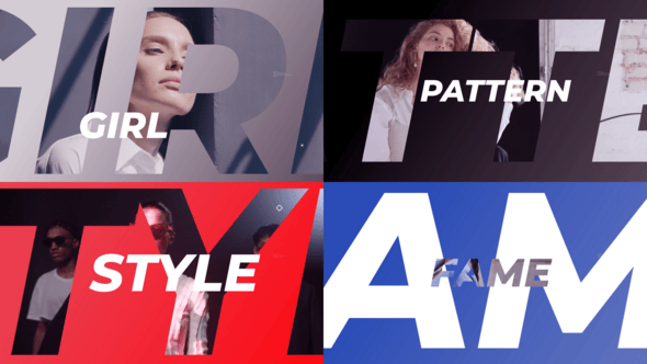 Videohive Fashion Fame Slideshow for After Effects