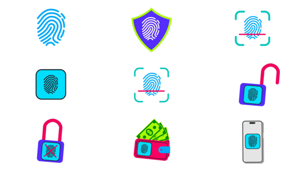 Videohive Fingerprint ID Icons Set for After Effects