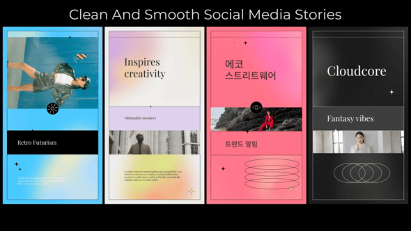 Videohive Clean And Smooth Social Media Stories for After Effects