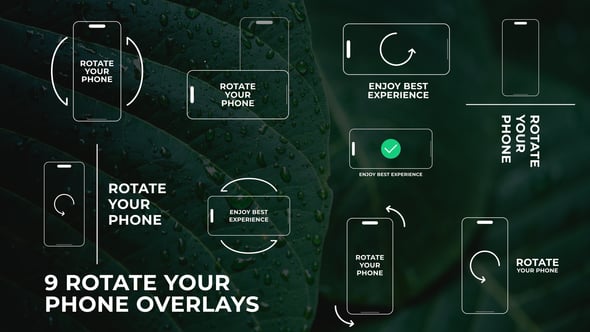 Videohive Rotate Your Phone 59236124