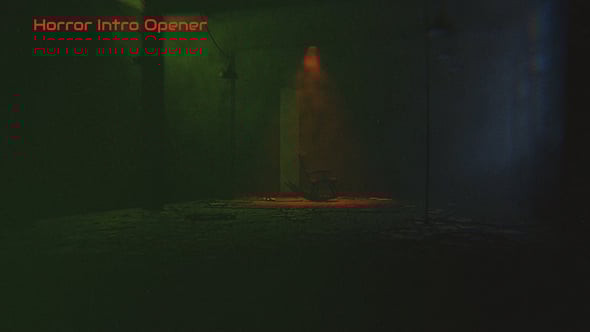 Videohive Horror Intro Opener
