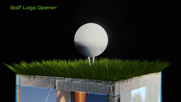 Videohive Golf Logo Opener