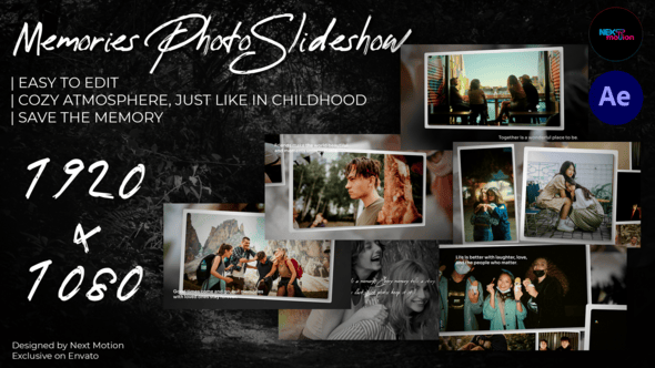 Videohive Memories PhotoSlideshow 59207167