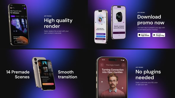 Videohive App Promo Mockup 59573187