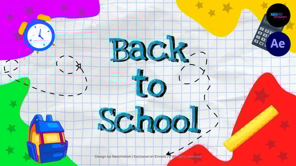 Videohive Back To School Promo 59573567