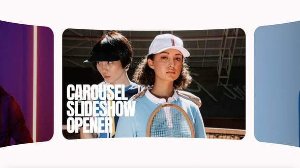 Videohive Carousel Slideshow Opener