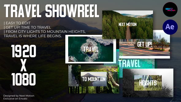 Videohive Travel Showreel