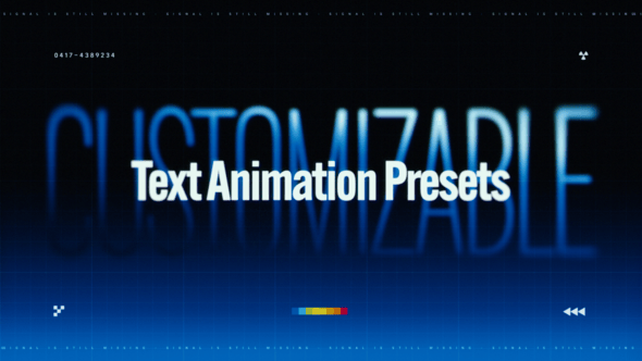 Videohive Text Animations 59357410