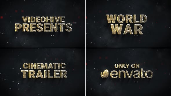 Videohive Cinematic Trailer // WAR Trailer // Movie Trailer 50009473