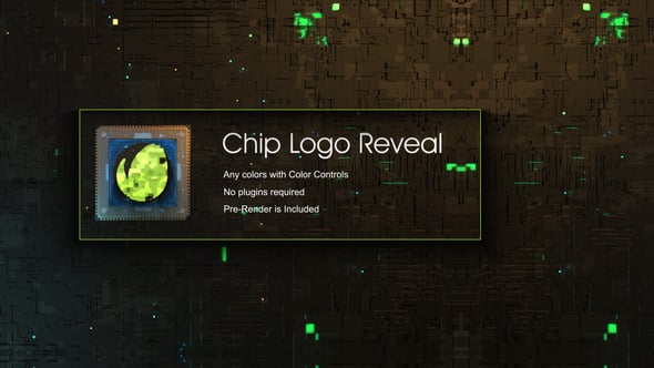 Videohive Chip Logo Reveal