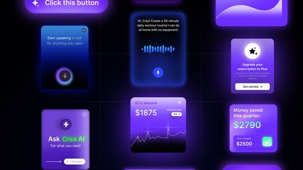 Videohive Crea – SaaS Widgets