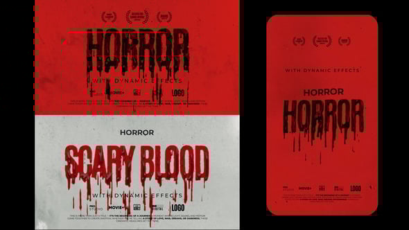 Videohive Halloween Horror Title